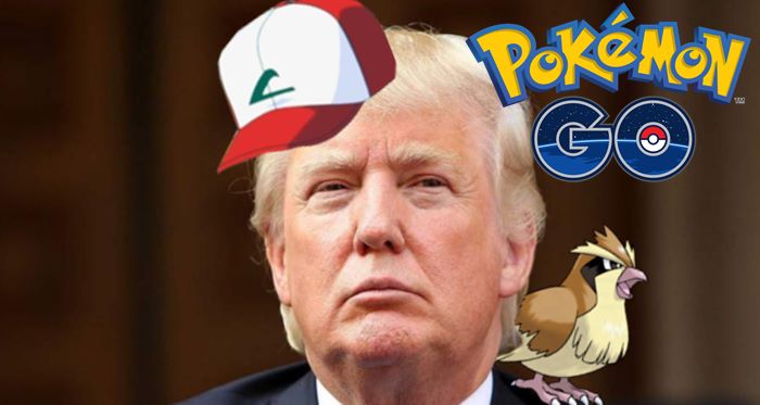 โดนัลด์ ทรัมป์ ทำคลิปล้อเลียน Pokemon GO ด้วยการจับ ฮิลลารี คลินตัน ด้วย Pokeball