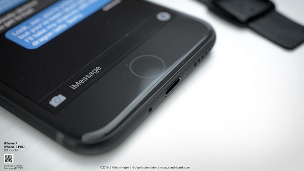 ใหม่ ! ภาพเรนเดอร์ iPhone 7 สี Space Black ที่งดงามน่าเป็นเจ้าของเหลือเกิน