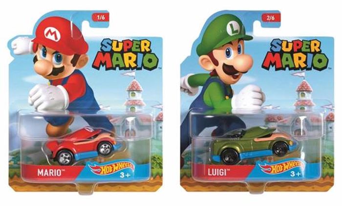 รถของเล่นในตำนาน Hot Wheels เปิดรถจากเกม Super Mario ชุดใหม่