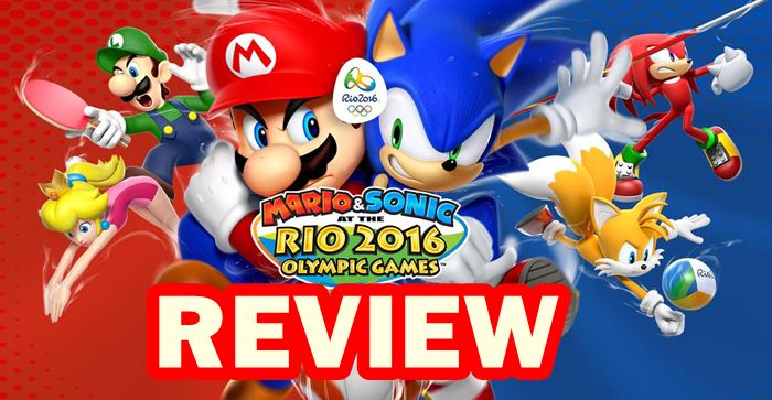 รีวิวเกม Mario & Sonic at the Rio 2016 Olympic มาริโอ&โซนิค ตะลุยโอลิมปิก (WiiU)