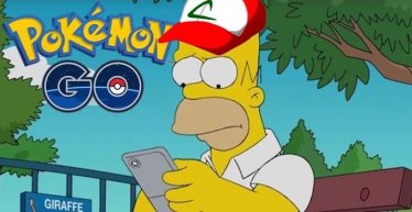 ฮิตทุกวงการเมื่อ The Simpsons เล่น Pokemon GO !!