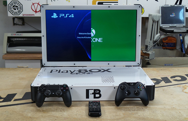 PlayBox 4One Mk. II สองเครื่องเล่นเกมคอนโซลในหนึ่งเดียว!