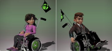 Xbox One เพิ่ม Avatars ตัวละครนั่งรถเข็นแทนสัญลักษณ์ของเกมเมอร์ผู้ผิดปกติทางร่างกายให้ได้ใช้งาน