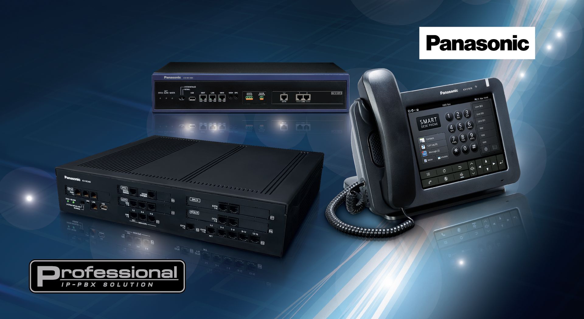 รู้จัก IP-PBX ระบบโทรศัพท์สำนักงานผ่านอินเทอร์เน็ตจาก Panasonic