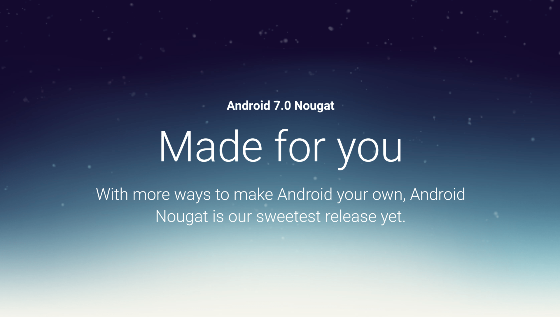 มันมาแล้ว! Google เริ่มปล่อย Android 7.0 Nougat ออกมาให้ผู้ใช้งานทั่วไปใช้งานได้แล้ว
