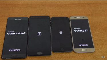ทดสอบความแรงระหว่าง Galaxy Note 7 vs OnePlus 3 vs Galaxy S7 vs iPhone 6S !!