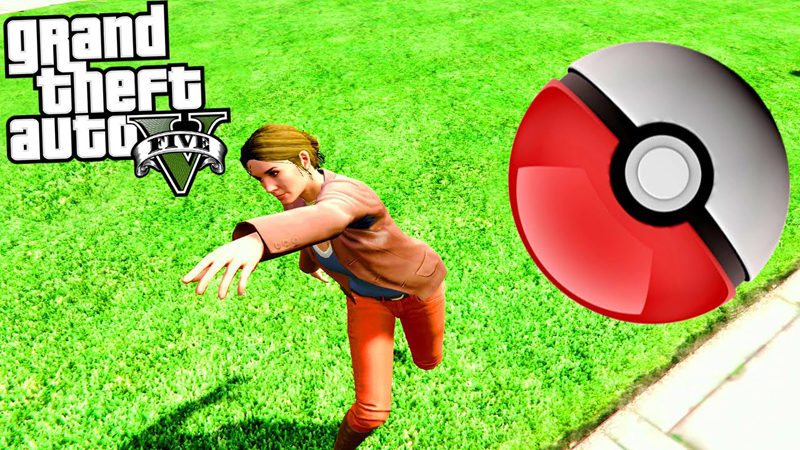 แบบนี้สิพีค! พบ Mod เกม GTAV ที่ให้คุณสามารถจับ NPC ลงโปเกบอลได้