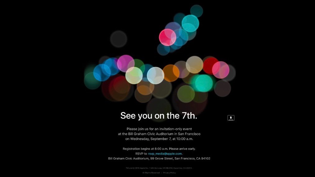 กาปฏิทินไว้ วันที่ 7 กันยายนนี้เปิดตัว iPhone 7! (ถ้าชื่อนี้)