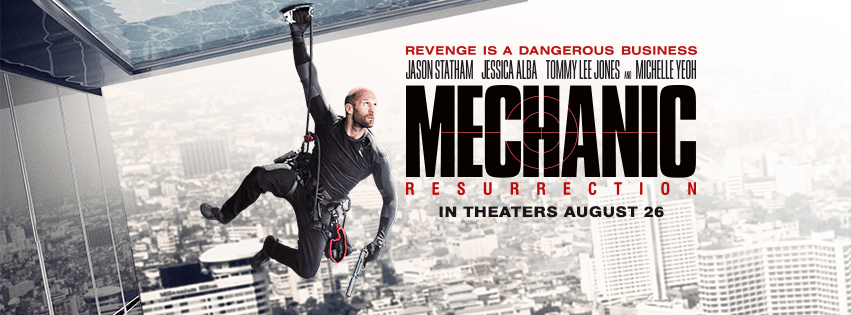 รีวิว Mechanic: Resurrection : คุณภาพระดับหนังแผ่น