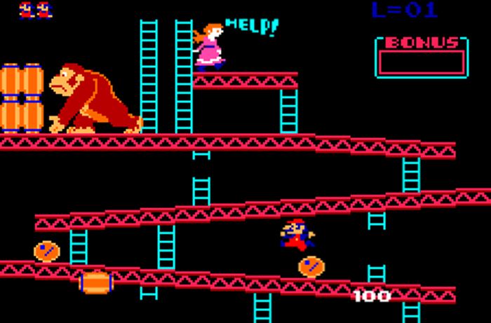 03 Donkey kong เกมเปิดตัวมาริโอ