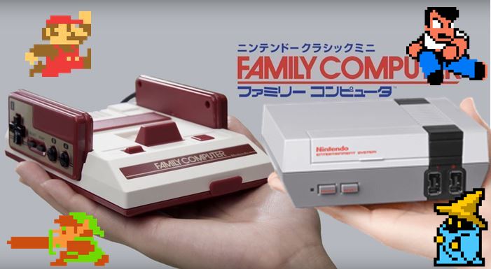 มาดูกันว่า แฟมิคอม มินิ และ NES มินิ มีเกมอะไรที่แตกต่างกันบ้าง