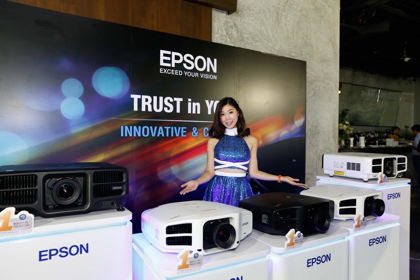 EPSON ฉลองแชมป์ยอดขาย 15 ปีต่อเนื่อง เปิดตัว Laser Projector เสริมทัพเครื่องฉายประสิทธิภาพสูง