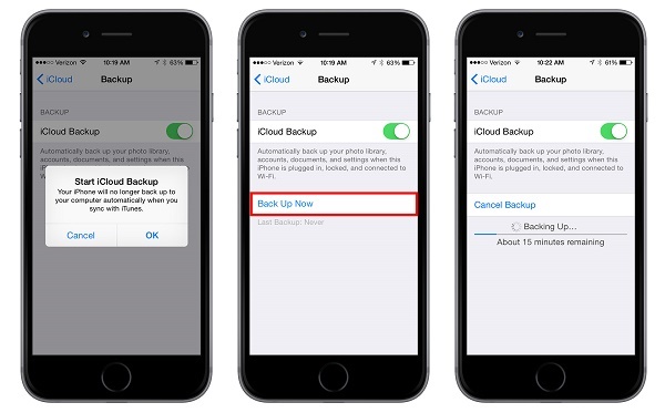 วิธี Back Up ข้อมูลใน iPhone ของท่าน ก่อนทำการติดตั้ง iOS 10