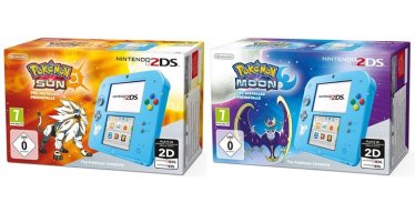 Nintendo เปิดตัวเครื่องเกม 2DS ชุดพิเศษที่มาพร้อมกับเกม Pokemon Sun และ Moon