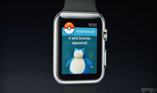 เกม Pokemon GO ประกาศลง apple Watch