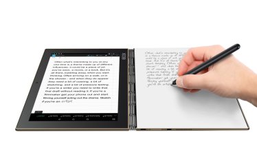 Lenovo เปิดตัว Yoga Book แท็บเล็ตฝาพับ เขียนบนกระดาษจริงแล้วออกจอได้ด้วย!
