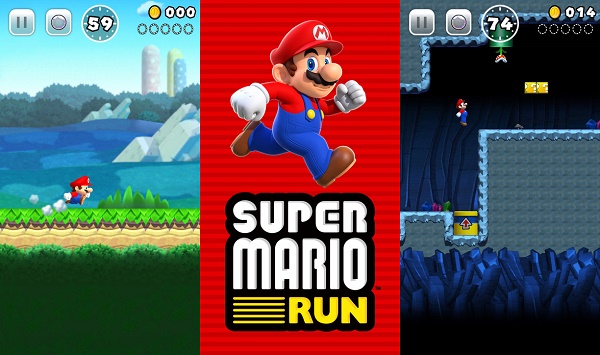 มาดูตัวอย่างเกมอย่างเป็นทางการของ Super Mario Run สำหรับ iPhone and iPad