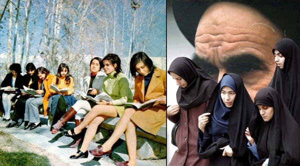 ผู้หญิงอิหร่านก่อนและหลังปี 1979