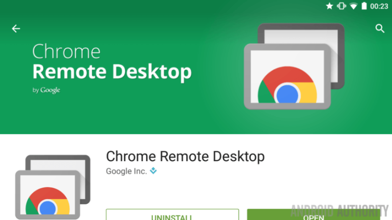 Chrome Remote Desktop