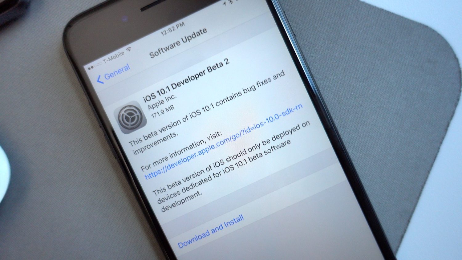 Apple ปล่อยอัปเดต iOS 10.1 beta 2 มีอะไรใหม่ มาดูกัน