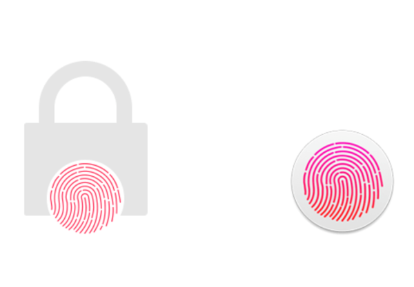 ไอคอนของ TouchID บน macOS