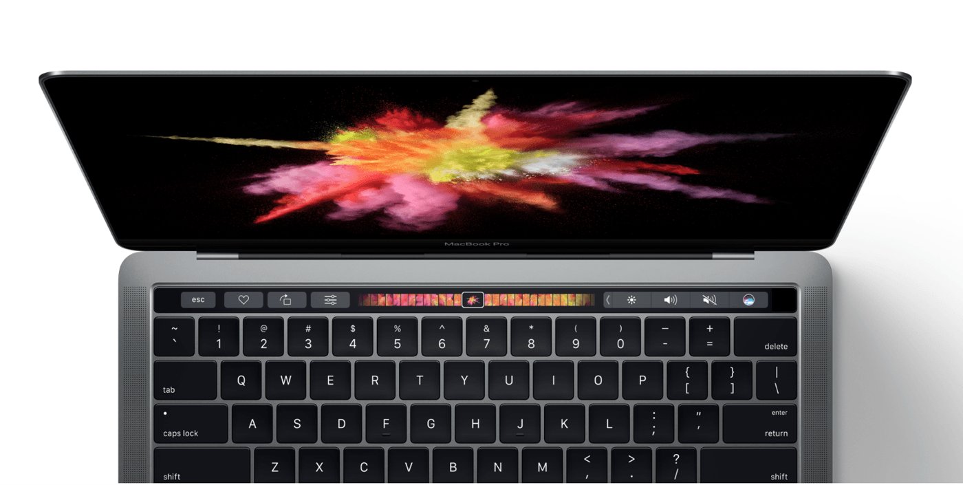 เปิดตัว MacBook Pro รุ่นใหม่ บางลง ตัดพอร์ทเรียบ, Touchbar ใหม่แบบสัมผัสพร้อม Touch ID