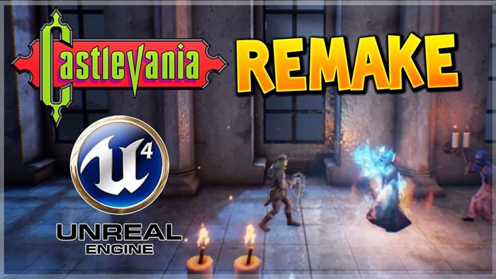 ดับฝันแฟนเกม Castlevania รีเมคด้วย unreal 4 ฉบับแฟนเมด โดน Konami ระงับการสร้าง