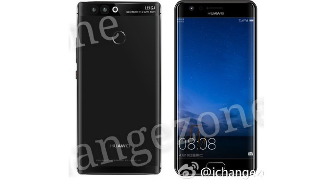 หลุดภาพ Huawei P10 สมาร์ทโฟนกล้องคู่หน้าจอโค้งรุ่นใหม่