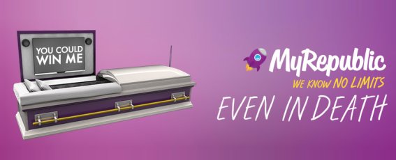 มีความเป็นเกมเมอร์แม้มีชีวิตหลังความตาย! กับโลงศพสันทนาการจาก MyRepublic!