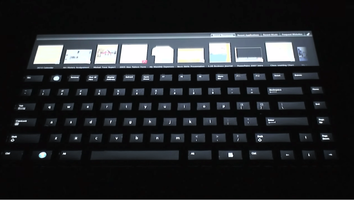 รู้หรือไม่ Microsoft ก็เคยทำคีย์บอร์ดแบบ Touch Bar มาก่อน!!