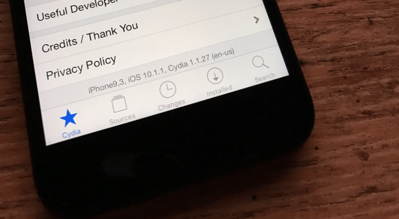 iOS 10.1.1 โดน Jailbreak แล้วเรียบร้อยบน iPhone 7
