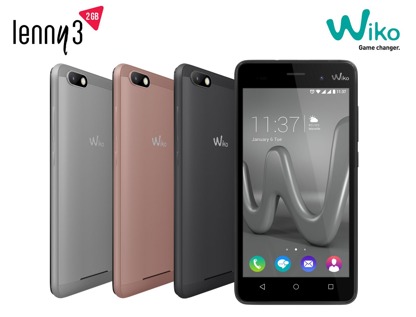 Wiko ส่งสมาร์ทโฟนราคาประหยัดรุ่นใหม่ LENNY3 2 GB