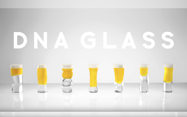DNA Glass นวัตกรรมเอาใจขาดื่ม สร้างแก้วตามลักษณะยีนแต่ละบุคคล!