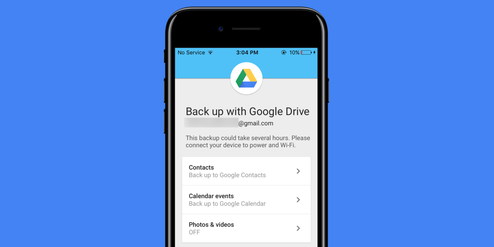 แบ็คอัพข้อมูล iOS ขึ้น Google Drive ง่าย ๆ ได้แล้ววันนี้