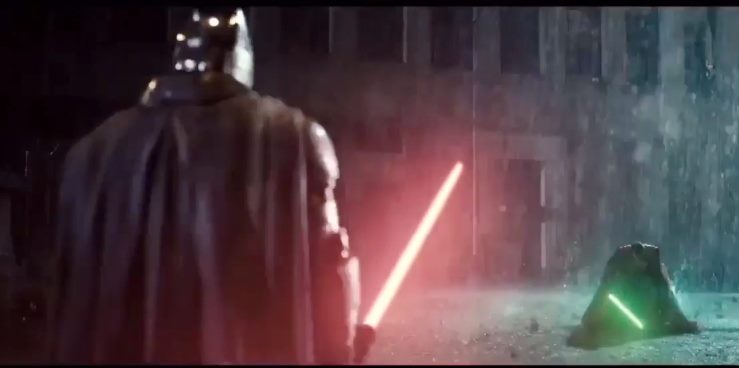 ชมคลิป Batman v Superman ฉบับรวมร่างกับ Starwars