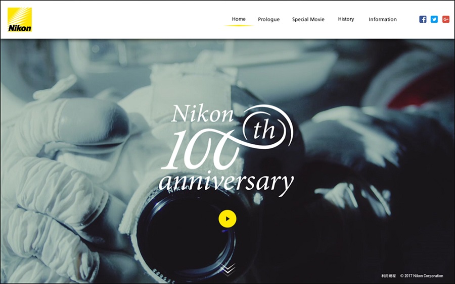 Nikon ฉลองครบ 100 ปี พร้อมเปิดตัวเว็บไซต์เฉพาะกิจและตราสัญลักษณ์สำหรับวาระพิเศษนี้