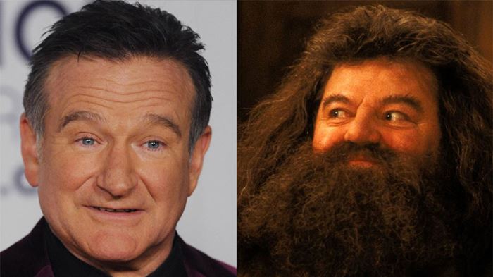 Robin Williams ไม่ได้เล่นเป็น แฮกริด ในหนัง Harry Potter เพราะไม่ใช่คนอังกฤษ