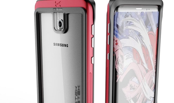 หลุดภาพเรนเดอร์ Samsung Galaxy S8 จากผู้สร้างเคส Ghostek : ขอบจอโค้ง, ไม่มีปุ่ม Home