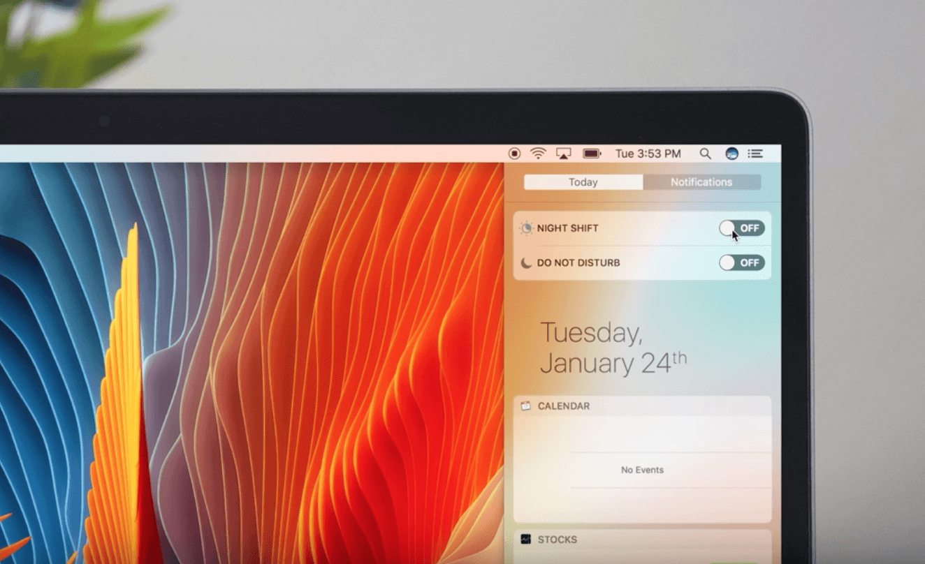 macOS 10.12.4 beta เพิ่ม Night Shift โหมดถนอมสายตาบน Mac แล้ว!