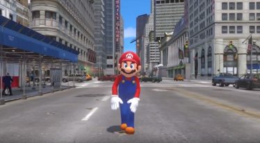 จะเกิดอะไรขึ้นเมื่อเกม Super Mario Odyssey มาอยู่ในโลกเกม GTA