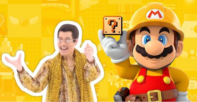 ชมฉากในเกม Super Mario Maker ที่สร้างจากเพลง PPAP