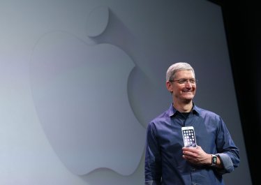 Apple CEO Tim Cook speaks during an Apple special event at the Flint Center for the Performing Arts on September 9, 2014 in Cupertino, California. Apple is expected to unveil the new iPhone 6.