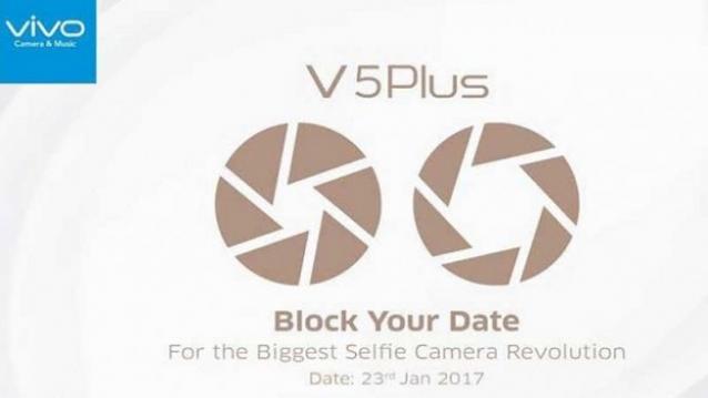 ไม่ต้องกลัวหน้าร้าว! ดีเดย์ Vivo V5 Plus สมาร์ทโฟนที่มาพร้อม ‘กล้องหน้าคู่’ เปิดตัว 23 ม.ค.นี้