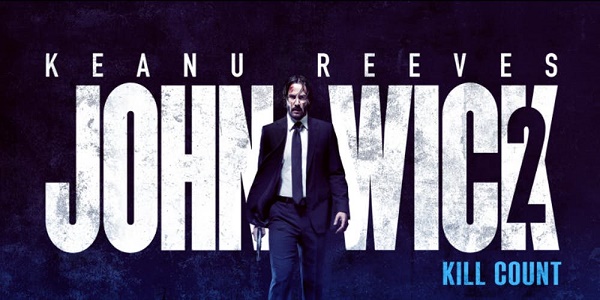 มาดูสถิติการ “ฆ่า” ใน John Wick: Chapter 2 ที่คุณเห็นแล้วต้อง “อึ้ง” !