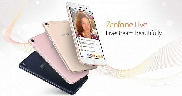 Asus เปิดตัว ZenFone Live: เน้นไลฟ์ (Live) ภาพสดให้สวยแบบเรียลไทม์