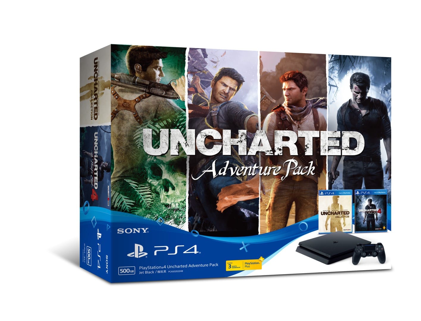 PlayStation 4 UNCHARTED Adventure Pack รวมเกม 4 ภาคขาย 13,390 บาท