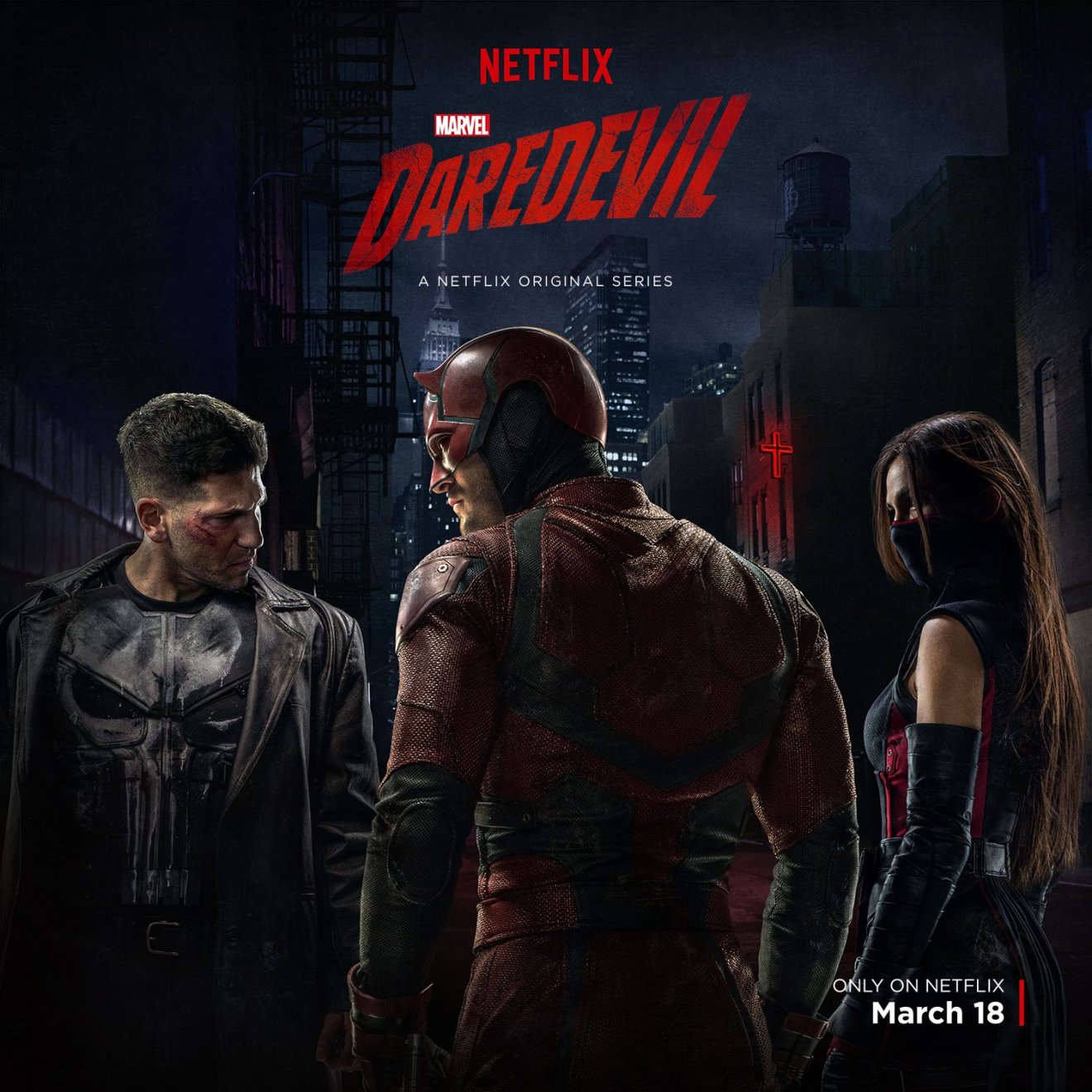 ปราบอธรรมกับทนายบอดมหากาฬใน Daredevil (2015-) แดร์เดวิล มนุษย์อหังการ