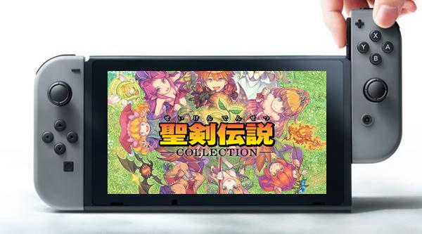 เปิดตัวเกมในตำนาน Seiken Densetsu Collection บน Nintendo Switch !!