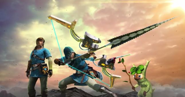 Link จาก Zelda: Breath of the Wild โผล่ในเกม Monster Hunter XX