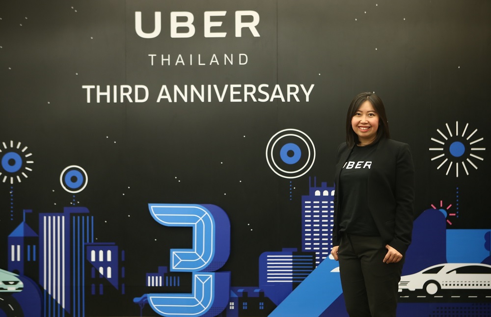 Uber ฉลองครบรอบ 3 ปี พร้อมเปิดตัวผู้จัดการประจำประเทศไทยคนใหม่